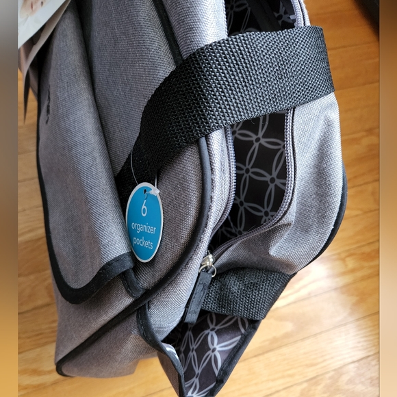 Carter's Grey Diaper Bag - Picture 3 of 5
